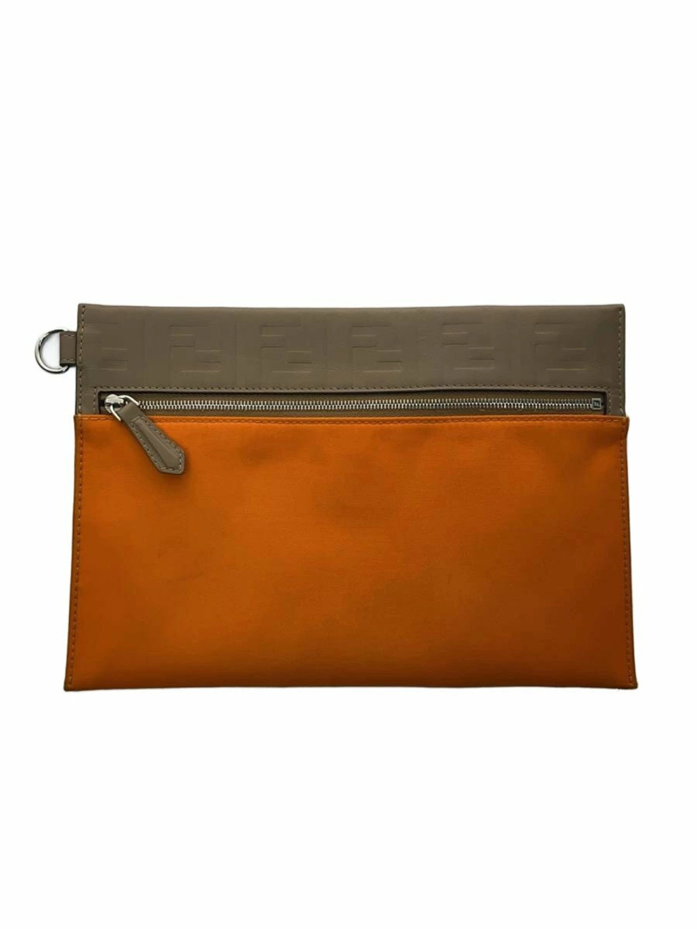 Fendi Clutch Bag Orange